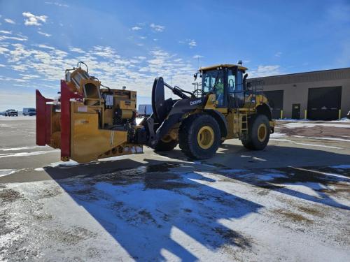 Mounted RPM Snow Blower